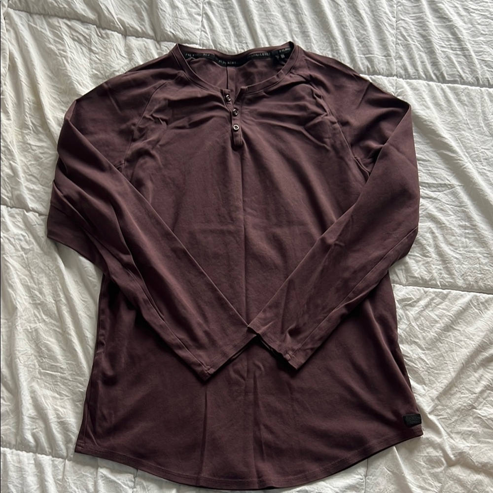 Dark Brown Alphalete long sleeve